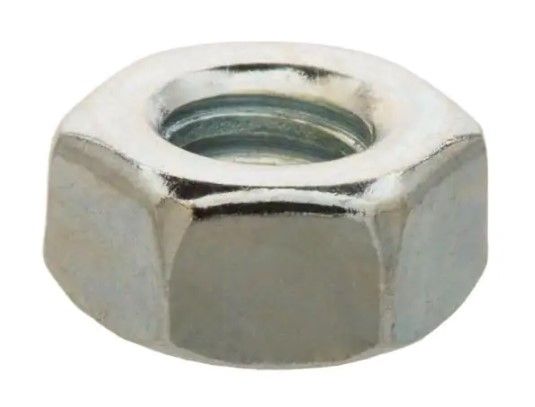 Photo 1 of 1/4 in.-20 Zinc Plated Hex Nut (25-Pack)
40 X PACKS