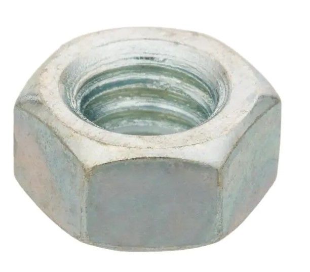 Photo 1 of 2 OF- 1/2 in.-13 Zinc Plated Hex Nut (50-Pack)
