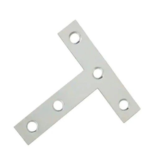 Photo 1 of 10 PACK: 5 in. x 5 in. Zinc Plated T-Plate