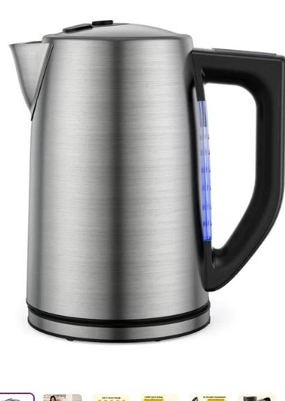 Photo 1 of Miroco 1.7 qt. Stainless Steel Electric Tea Kettle (Part number: MI-EK001)
