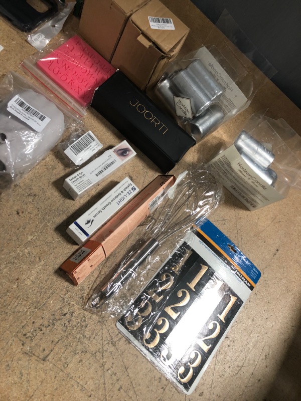 Photo 1 of 19 - items 
home depot miscellaneous mixed items -bands- make up - phone case bundle 