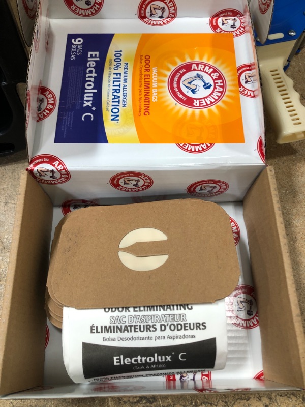 Photo 2 of 9 pack: Arm and Hammer Odor Eliminating Vacuum Bags
