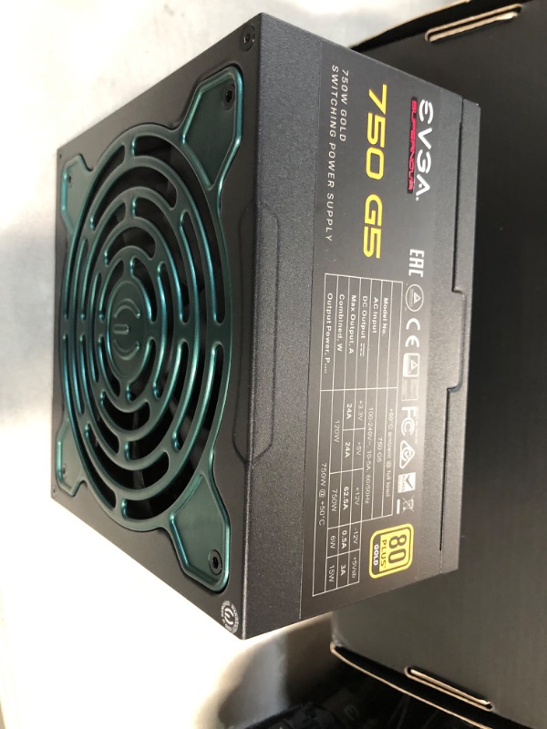 Photo 3 of EVGA 220-G5-0750-X1 Super Nova 750 G5