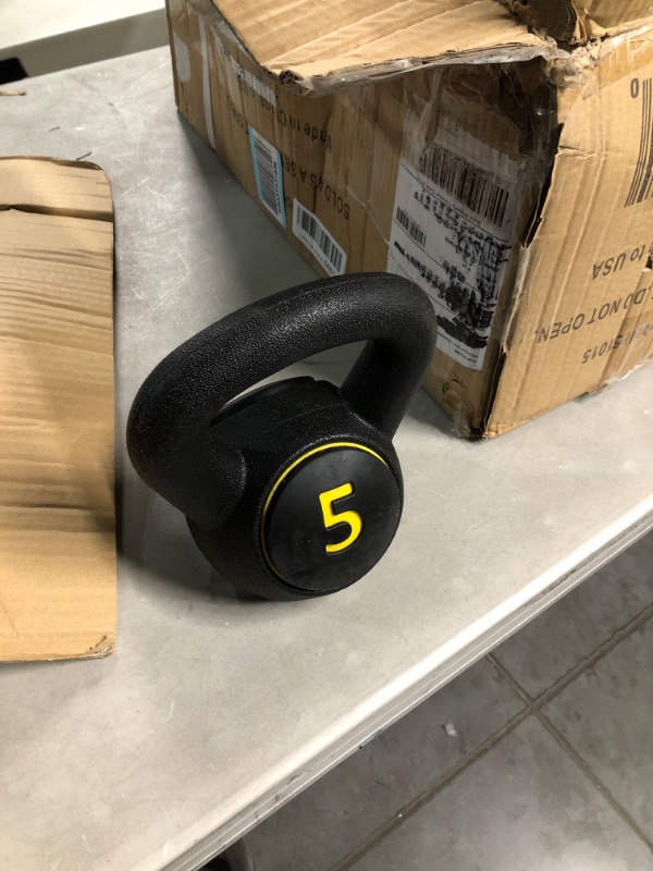 Photo 1 of BalanceFrom Wide Grip Kettlebell Exercise Fitness Weight 5lbs