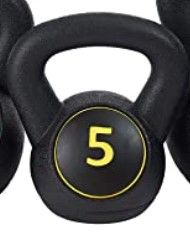 Photo 1 of BalanceFrom Wide Grip Kettlebell Exercise Fitness Weight 5lbs