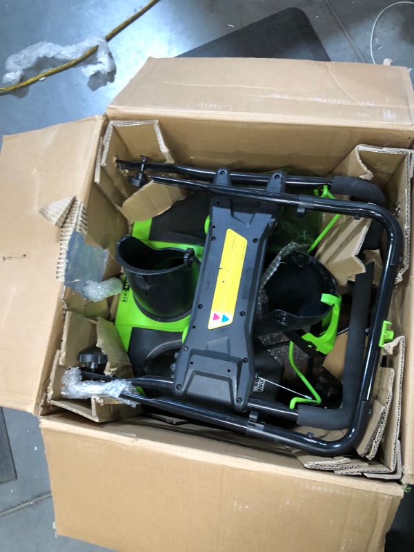 Photo 5 of **unable to test** Greenworks 2601102 DigiPro Gmax 40V 20 in. Cordless Lithium-Ion Snow Thrower 