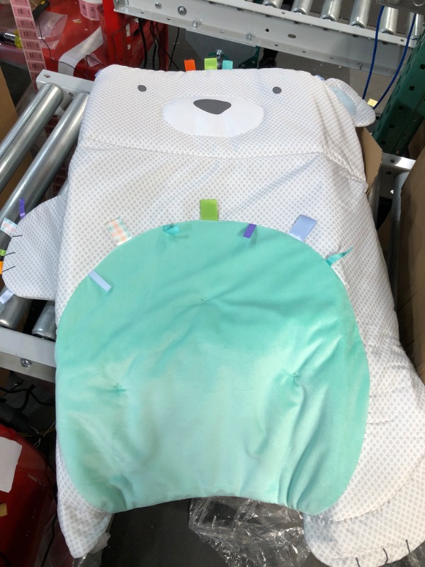 Photo 3 of *USED/SEE NOTES* Bright Starts Tummy Time Prop & Play Activity Mat - Polar Bear, Ages Newborn +, 1 Count 