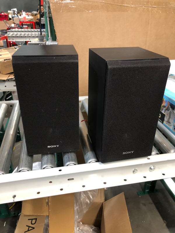 Photo 2 of **USED/SEE NOTES* Sony SSCS5 3-Way 3-Driver Bookshelf Speaker System (Pair) - Black