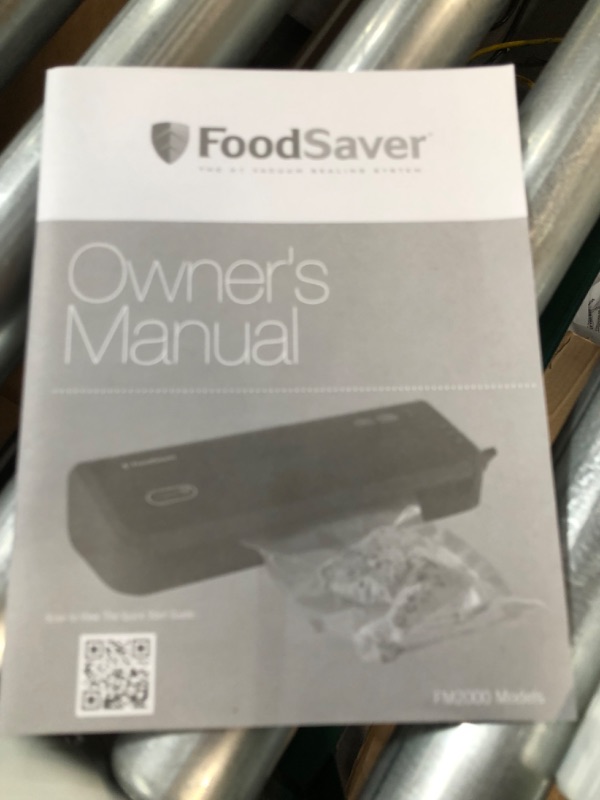 Photo 2 of *USED/ PARTS ONLY**** FoodSaver BAG SEALER COMES WITH BAGS