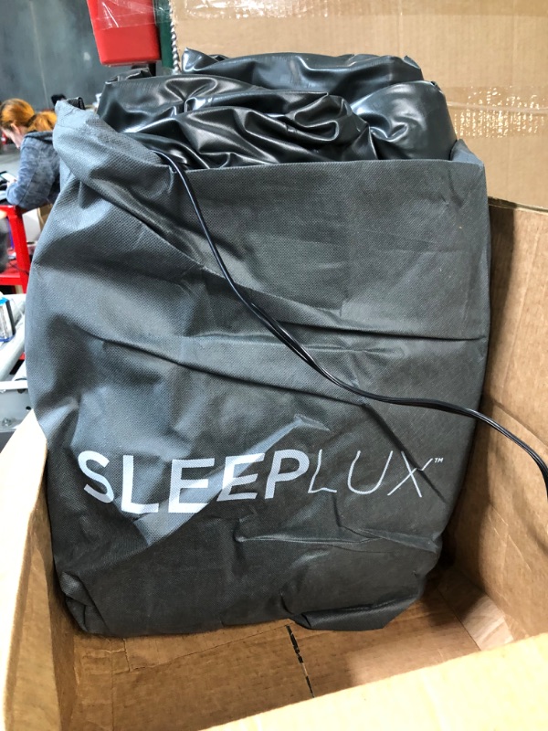 Photo 2 of *USED* SLEEPLUX Durable Inflatable Air Mattress with Built-in Pump, Pillow and USB Charger Queen 22"