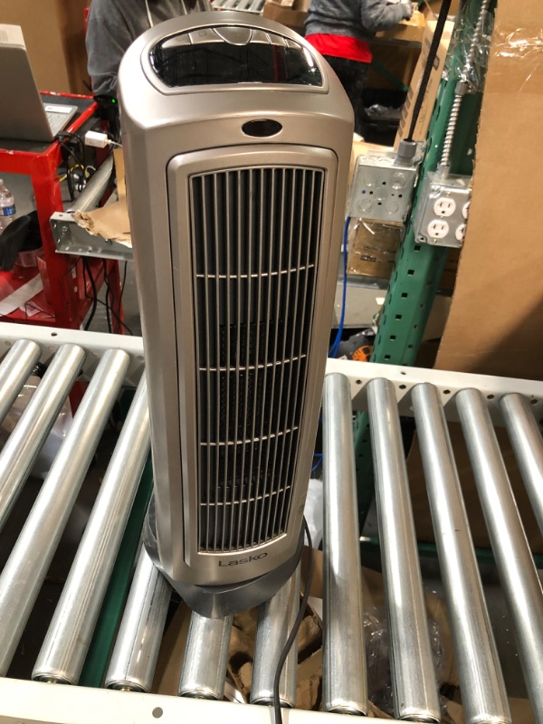 Photo 6 of *USED/SEE NOTES* Lasko Oscillating Digital Ceramic Tower Heater with Adjustable Thermostat, 23 Inches, 1500W, Silver