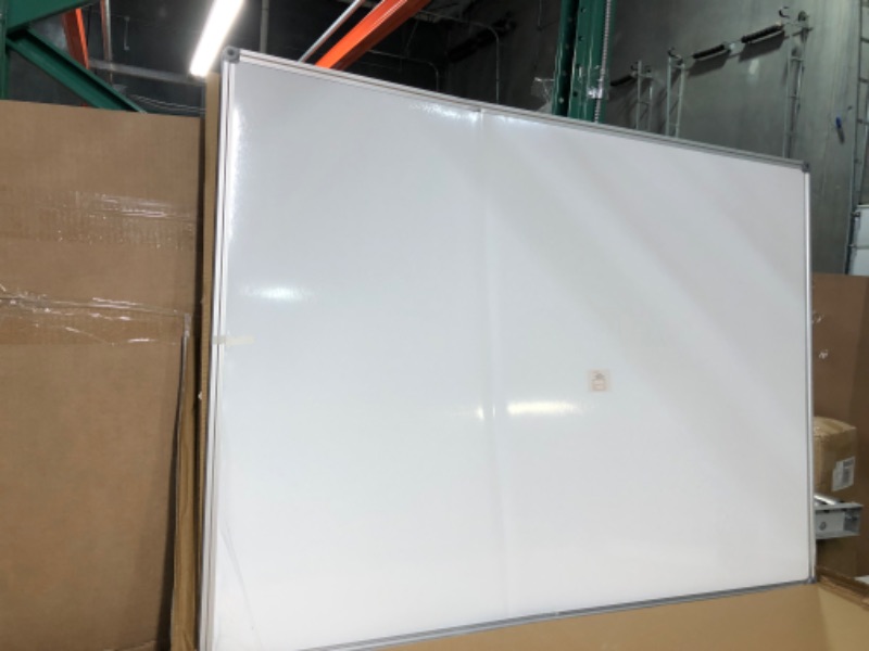 Photo 5 of *BENT/SEE NOTES* 4
8 x 36 Inch Large Magnetic Dry Erase Board White 