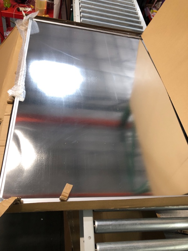 Photo 1 of *BENT/SEE NOTES* 4
8 x 36 Inch Large Magnetic Dry Erase Board White 