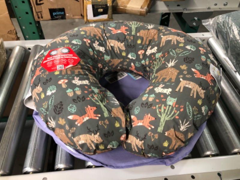 Photo 2 of Boppy Nursing Pillow and Positioner Green Forest Animals  20 x 16 x 5.5 inches
