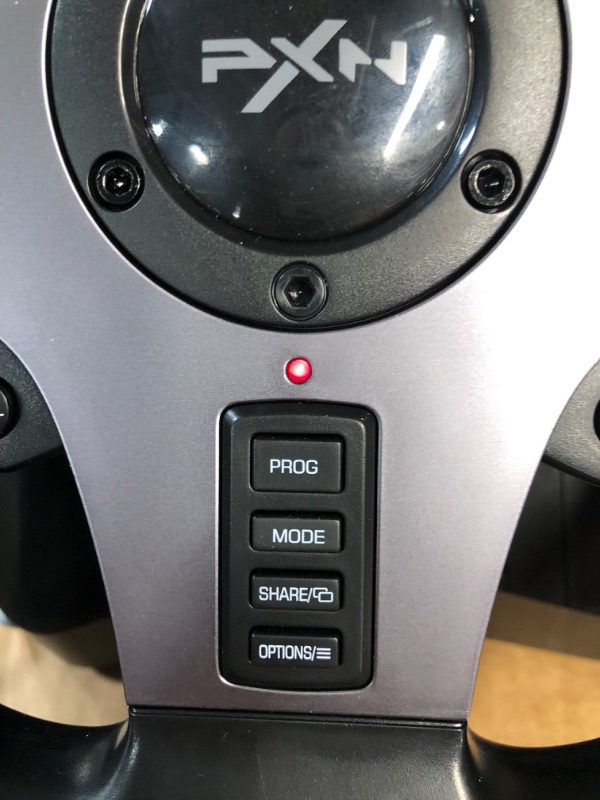 Photo 1 of Game Racing Wheel, PXN V9 270°/900 with Clutch and Shifter 15.75 x 13.78 x 11.81 inches	