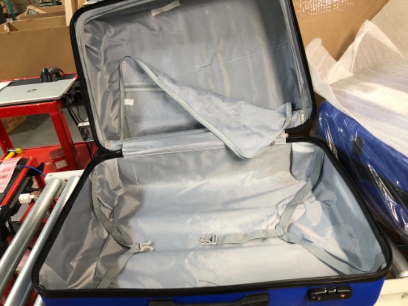Photo 1 of *NEW* LONG VACATION Luggage 3 Piece Set  20in24in28in (Blue)