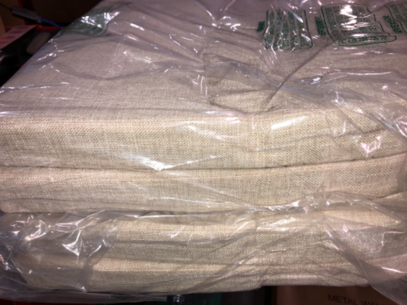 Photo 3 of  Chair Pads with Ties for Dining Room Chairs Set of 4 High Density Foam Padded Cushion 