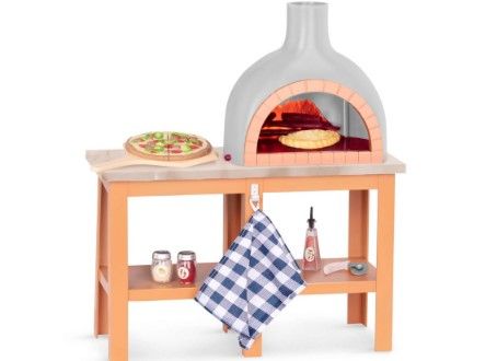 Photo 1 of **USED/MISSING PIECES** Our Generation Pizza Maker with Electronics for 18" Dolls - Pizza Oven Playset