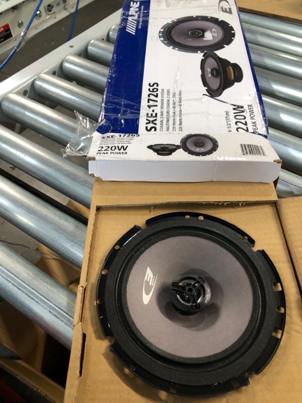 Photo 2 of Alpine SXE-1726S 6.5 2-way Car Audio Coaxial Speakers 220w Pair