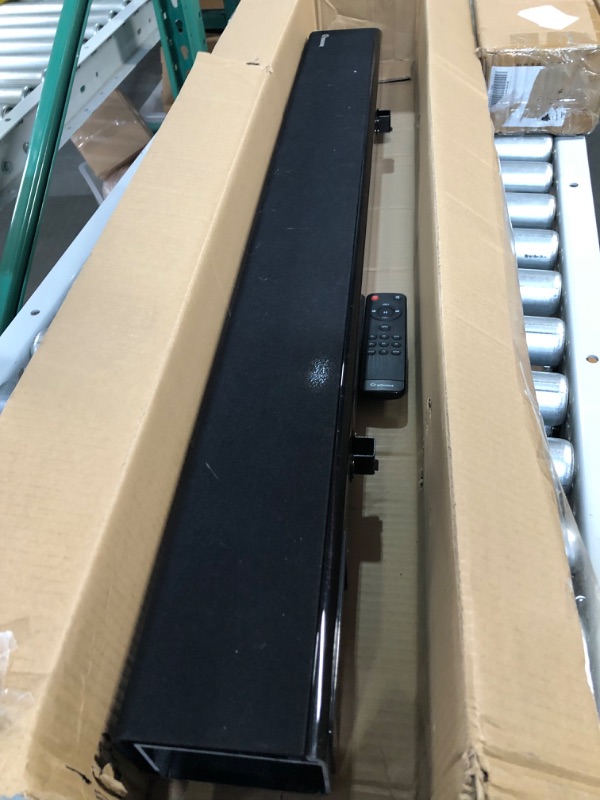 Photo 2 of Wohome Small Sound Bars for TV, 50W 16-Inch Ultra Slim