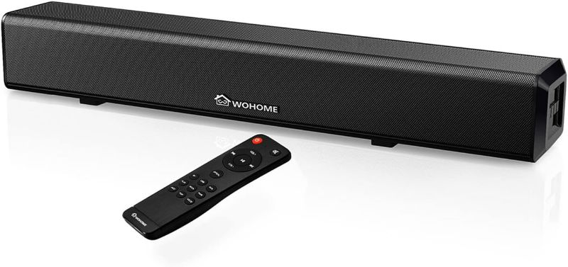 Photo 1 of Wohome Small Sound Bars for TV, 50W 16-Inch Ultra Slim