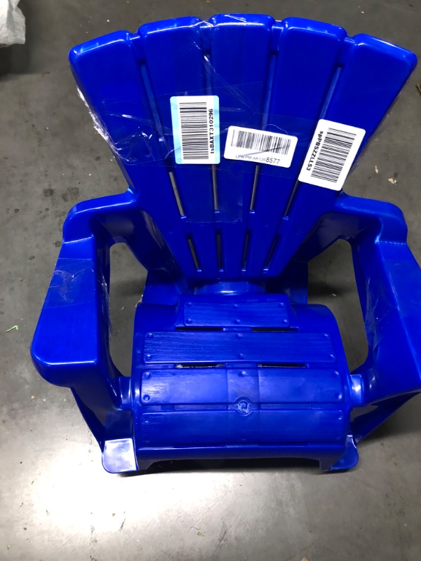 Photo 2 of American Plastic Toys Kidsâ€™ Adirondack (Pack of 2) Blue (2pk)