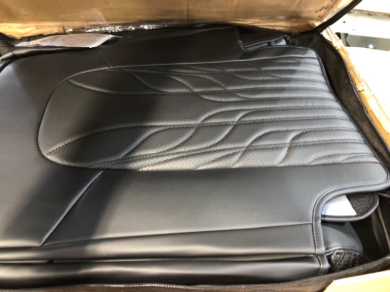 Photo 3 of *BRAND NEW* Huidasource Tesla Model Y Seat Covers Black, Waterproof Leather Front & Rear Tesla Car Seat Cover