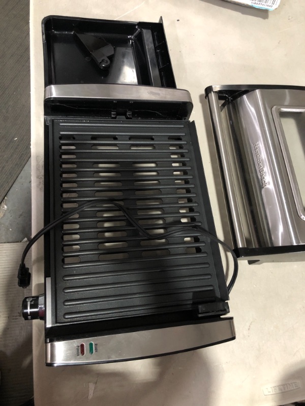 Photo 3 of **FOR PARTS**Hamilton Beach Searing Grill with Lid Viewing Window