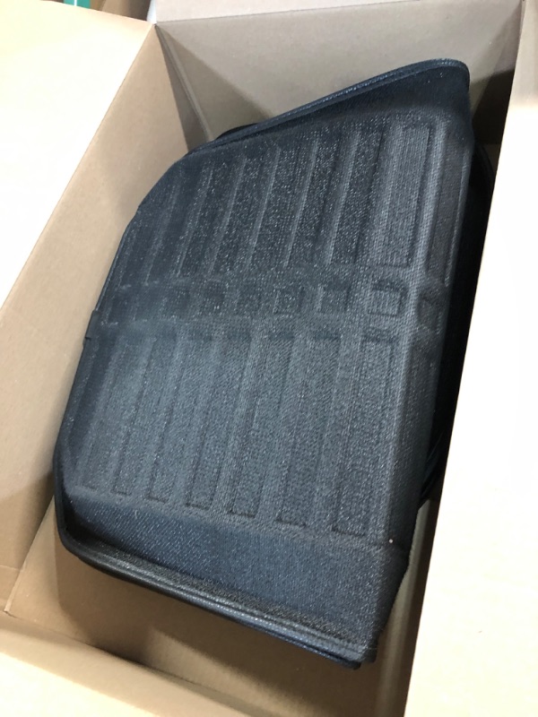 Photo 2 of Black TPE Floor Mats Compatible with 2020-2023 Tesla Model Y Includes 