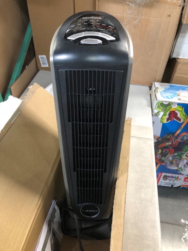 Photo 2 of **PARTS ONLY/DOES NOT WORK*** Lasko Oscillating Ceramic Tower Space Heater with Adjustable Thermostat, 