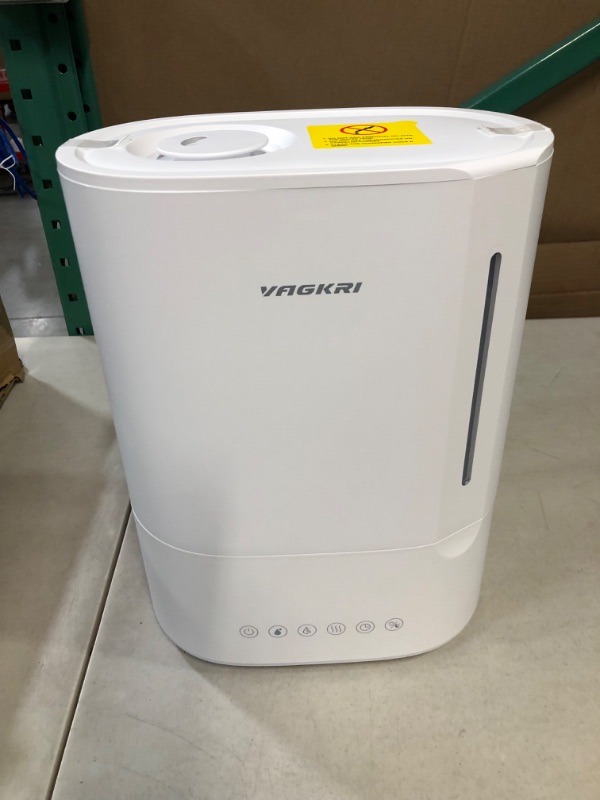 Photo 2 of **NEW** VAGKRI Humidifiers 6L Top Fill Ultrasonic Warm & Cool Mist Humidifiers,