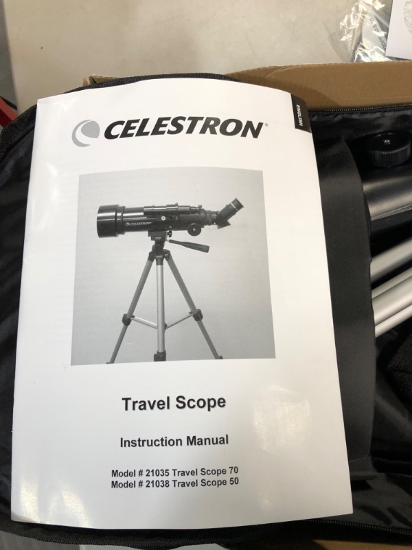 Photo 3 of Celestron - 70mm Travel Scope - Portable Refractor Telescope - Fully-Coated Glass Optics 