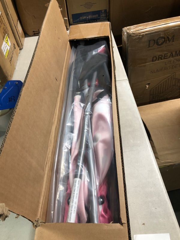 Photo 1 of Disney Umbrella Stroller with Basket, Pink Minnie