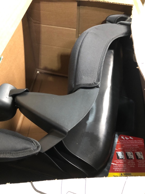 Photo 2 of *BOX HAS BEEN PREV OPENED*** Safety 1st Grand 2-in-1 Booster Car Seat, Forward-Facing with Harness, 30-65 pounds and Belt-Positioning Booster, 40-120 pounds, Black Sparrow