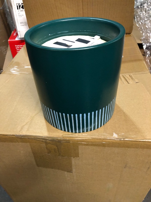 Photo 2 of 30oz Cylindrical Ceramic Arch 2-Wick Citronella Candle Deep Green - Project 62&#8482;