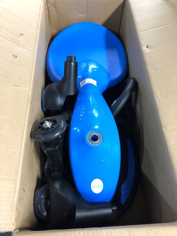 Photo 2 of ANPABO 2 in 1 Wiggle Car with Rechargeable Battery and Pedal Blue