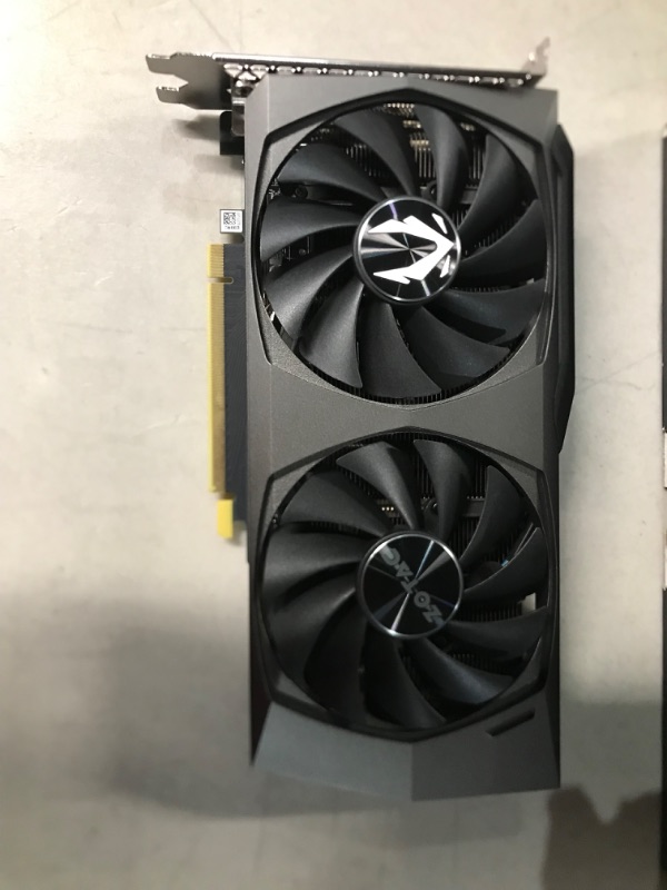 Photo 3 of ZOTAC GeForce RTX 3060 Twin Edge OC 12GB GDDR6 192-bit 15 Gbps PCIE 4.0 Gaming Graphics Card, IceStorm 2.0 Cooling, Active Fan Control, Freeze Fan Stop ZT-A30600H-10M