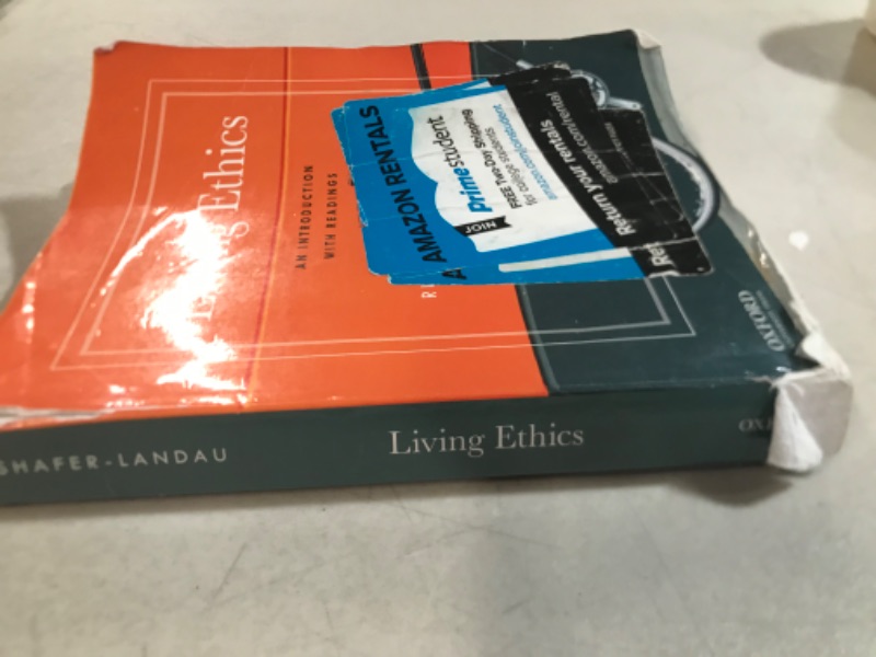 Photo 4 of **USED** Living Ethics: An Introduction with Readings