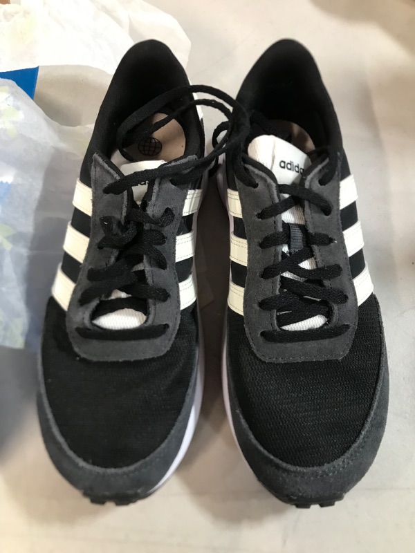 Photo 4 of adidas Women's Run 70s Sneaker 6 Black/Off White/Carbon