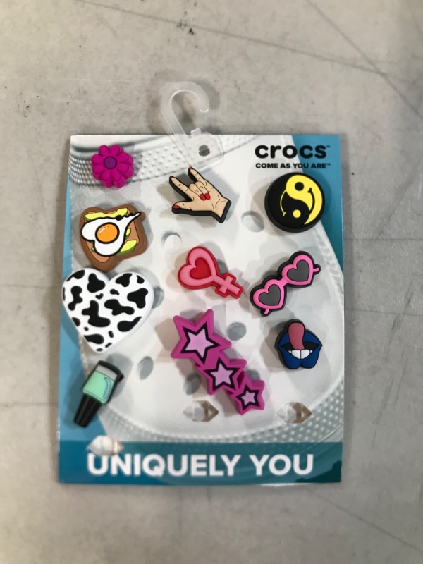 Photo 2 of Crocs Jibbitz 13-Pack Shoe Charms | Jibbitz for Crocs One Size Style Girl