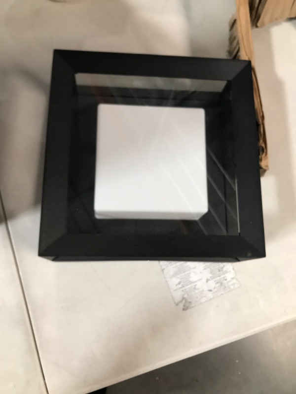 Photo 2 of *SEE NOTES*Philips Hue Econic Outdoor White & Color Wall & Ceiling Light Fixture (Hue Hub Required, Compatible with Alexa, Apple Homekit & Google Assistant) Econic Square 1