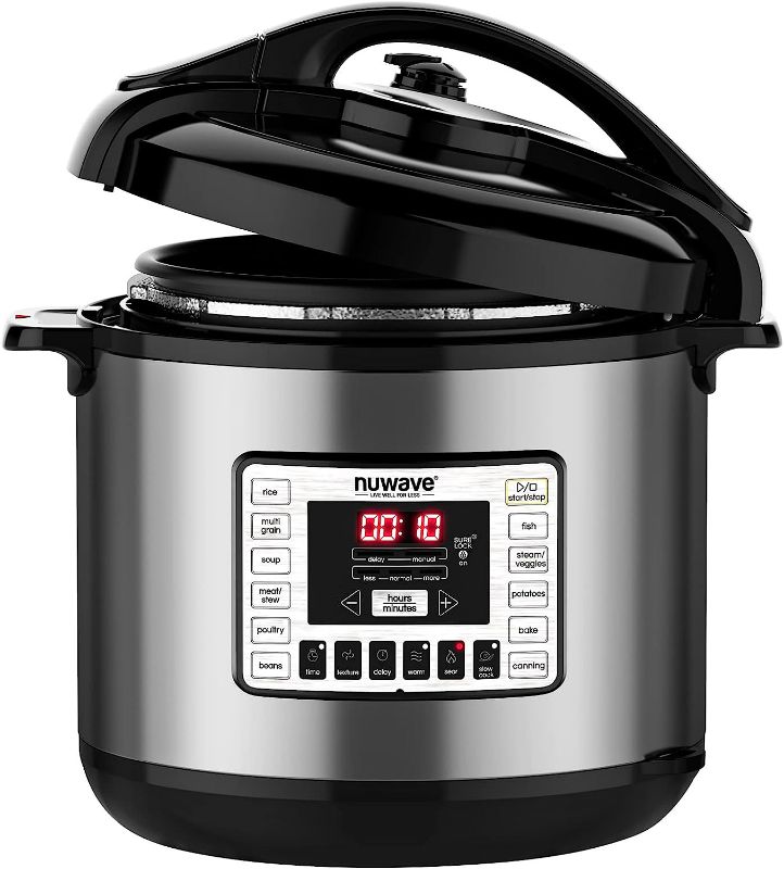 Photo 1 of 
Nuwave Nutri-Pot Digital Pressure Cooker 8-quart Inner Pot, Rack & Sure-Lock Technology