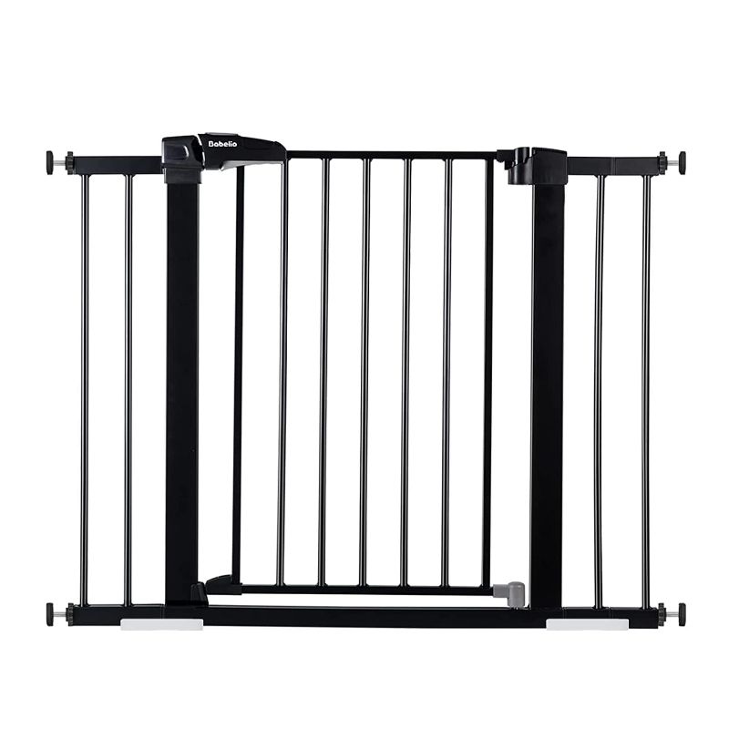 Photo 1 of Babelio Metal 26-40“ Baby Gate Pet Gate with Wall Protectors, Safety Gate for Child and Pets ?32 x 25.8 x 2.4 inches
