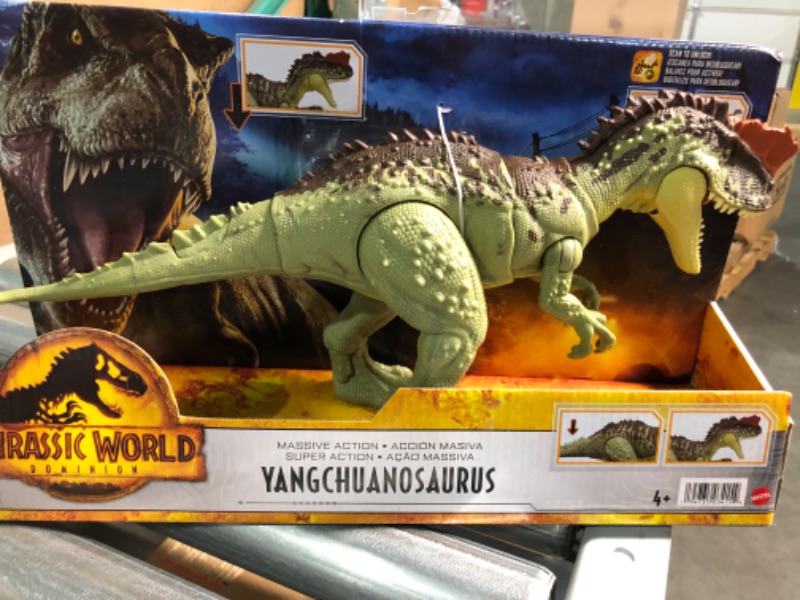 Photo 2 of *BRAND NEW* Jurassic World: Dominion Massive Action Yangchuanosaurus Dinosaur Attack Motion Figure