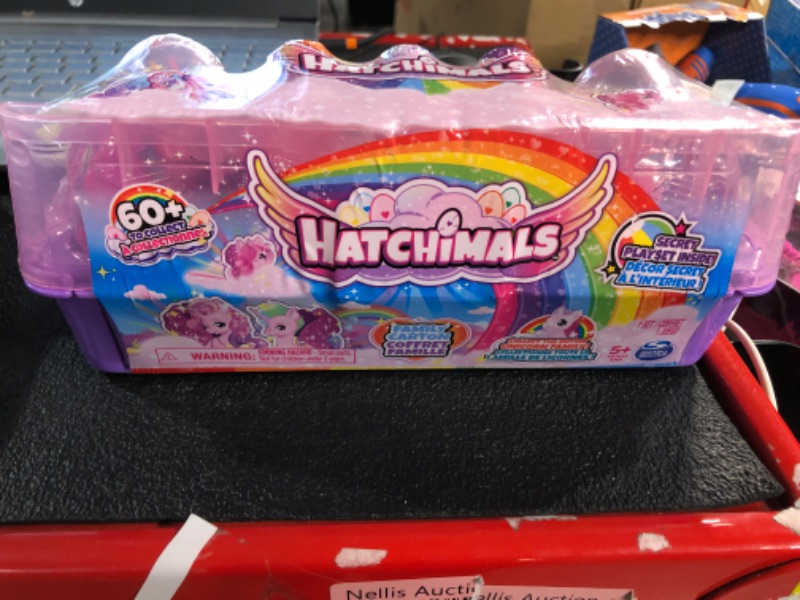 Photo 2 of *NEW* Hatchimals CollEGGtibles, Unicorn Family Carton with Surprise Playset, 10 Characters and 2 Accessories