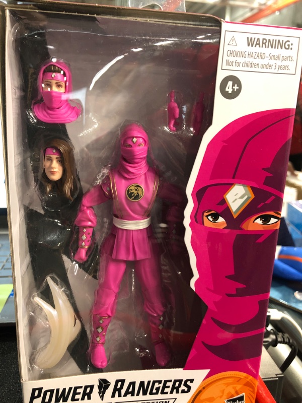 Photo 2 of *NEW* Power Rangers Lightning Collection Ninja Pink Ranger Action Figure