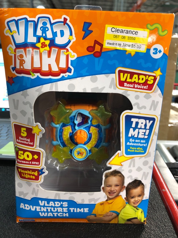 Photo 2 of *NEW* Vlad and Niki Vlads Adventure Time Watch