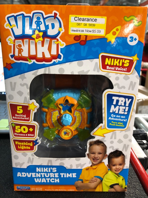 Photo 2 of *NEW* Playmates Toys - Vlad & Niki - Niki's Adventure Time Watch