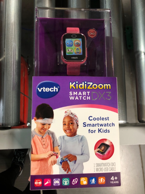 Photo 2 of *NEW* VTech KidiZoom Smartwatch DX3, Pink