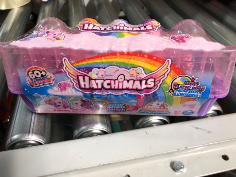Photo 1 of *BRAND NEW* Hatchimals CollEGGtibles, Unicorn Family Carton with Surprise Playset, 10 Characters and 2 Accessories, Kids Toys for Girls Ages 5 and up Unicorn Family Playset